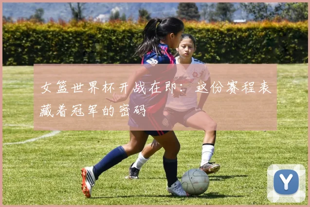 女篮世界杯开战在即:这份赛程表藏着冠军的密码